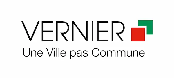 Logo de la ville de Vernier en collaboration avec douze zéro deux